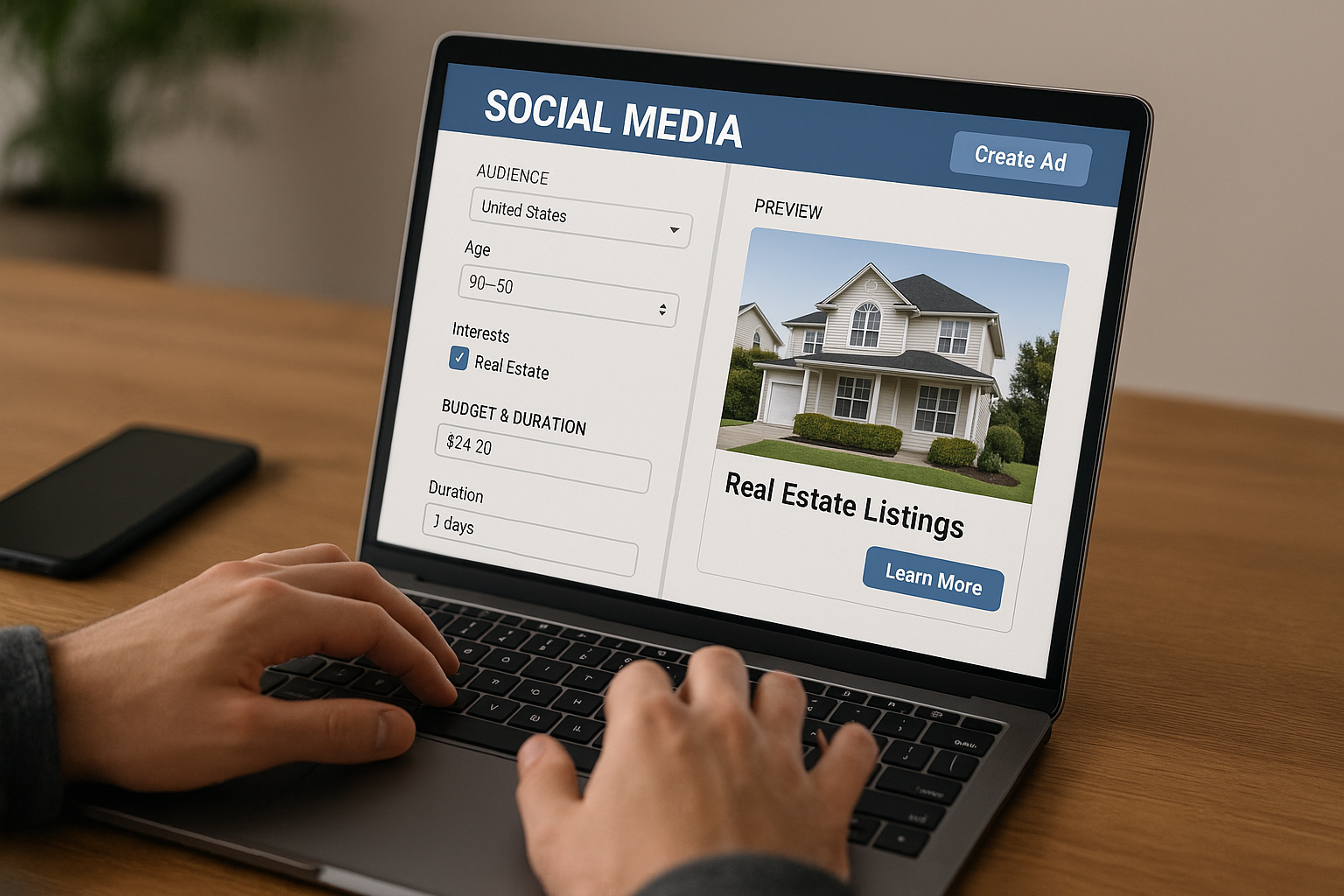 How to Create Targeted Social Media Ads for Real Estate Listings